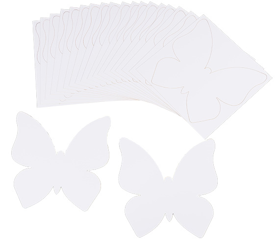 Blanko Motive Schmetterling