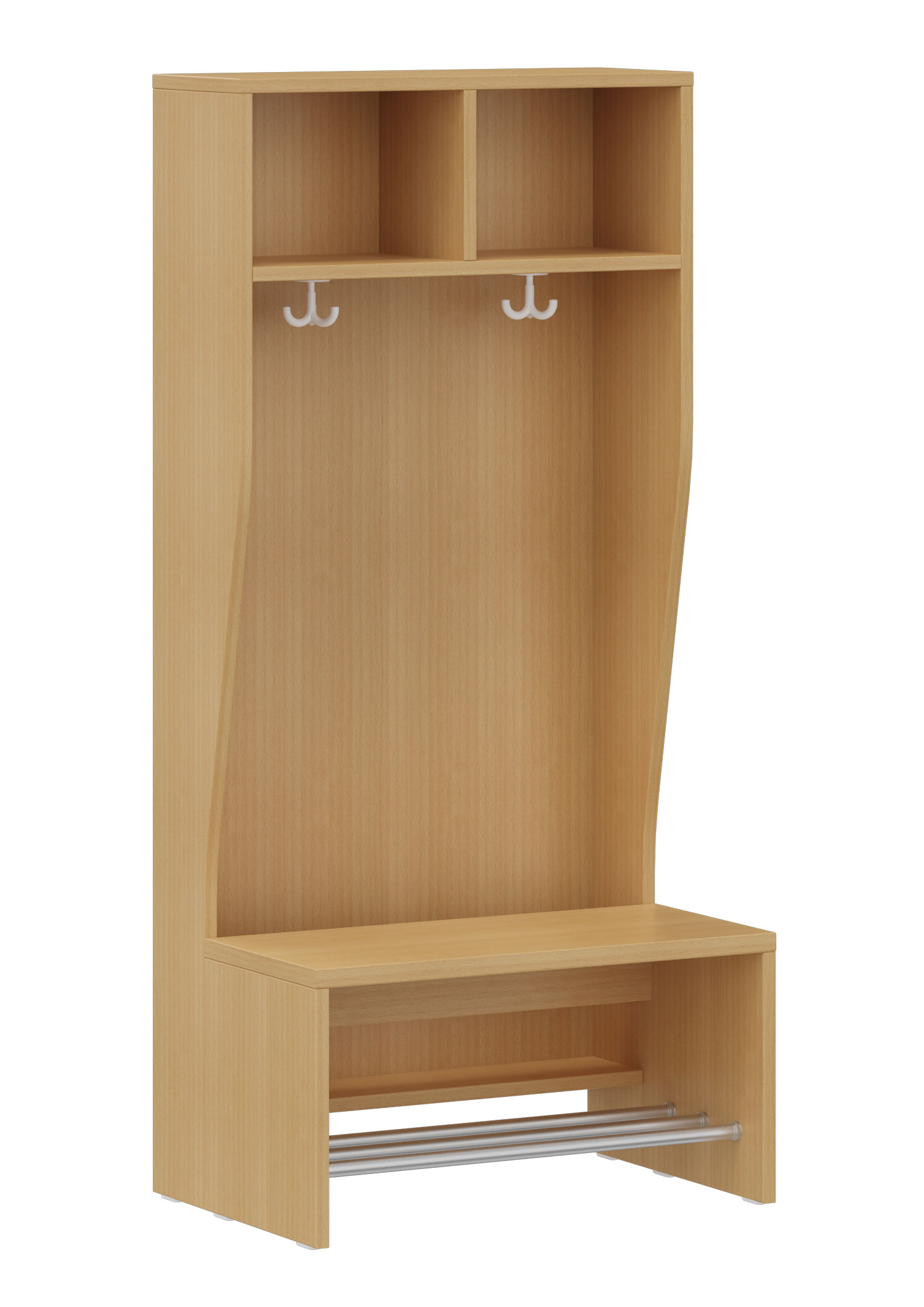 hej Garderobe C mit 30,8 cm Fachbreite Größe 3