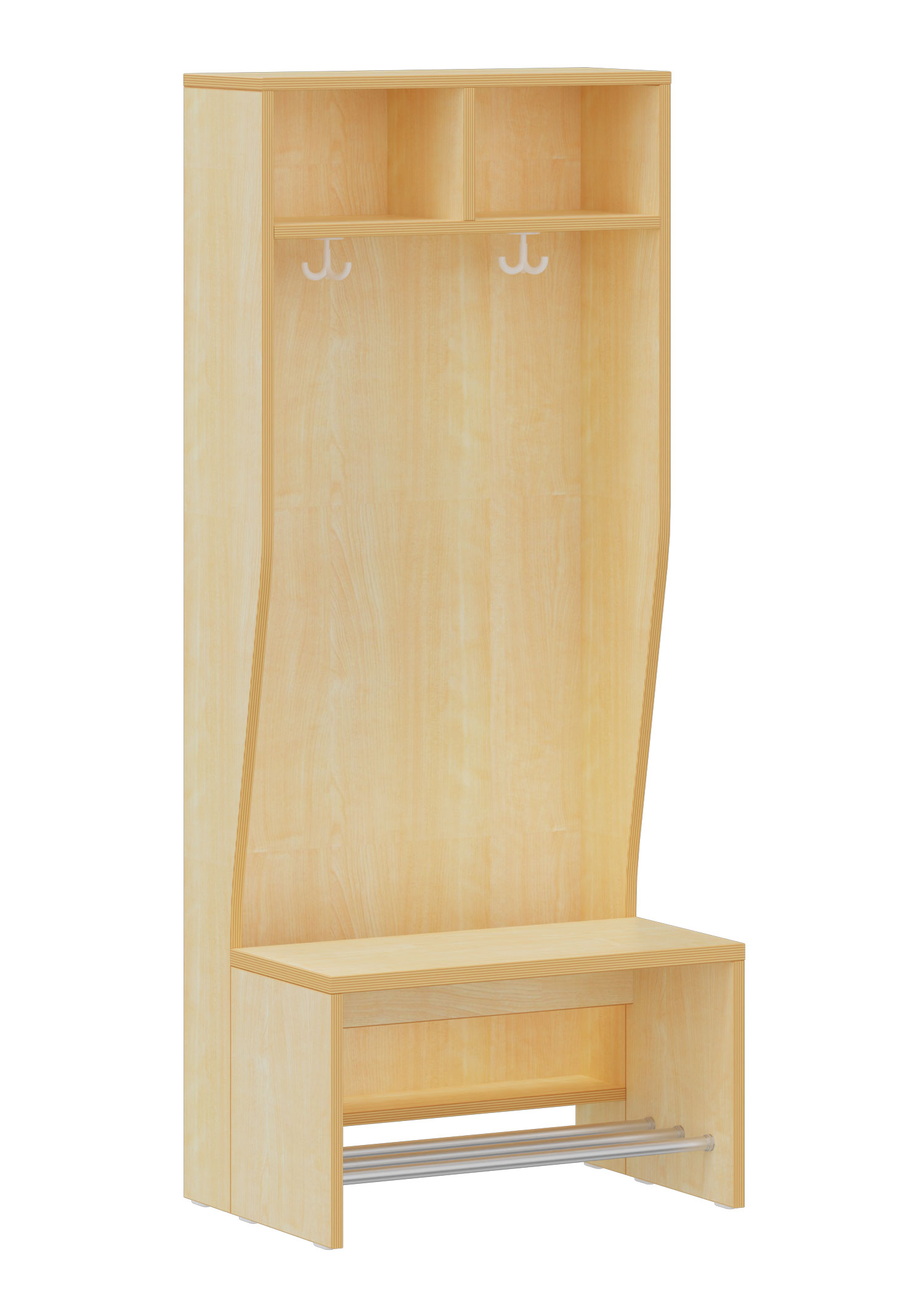 hej Garderobe C mit 30,8 cm Fachbreite Größe 4