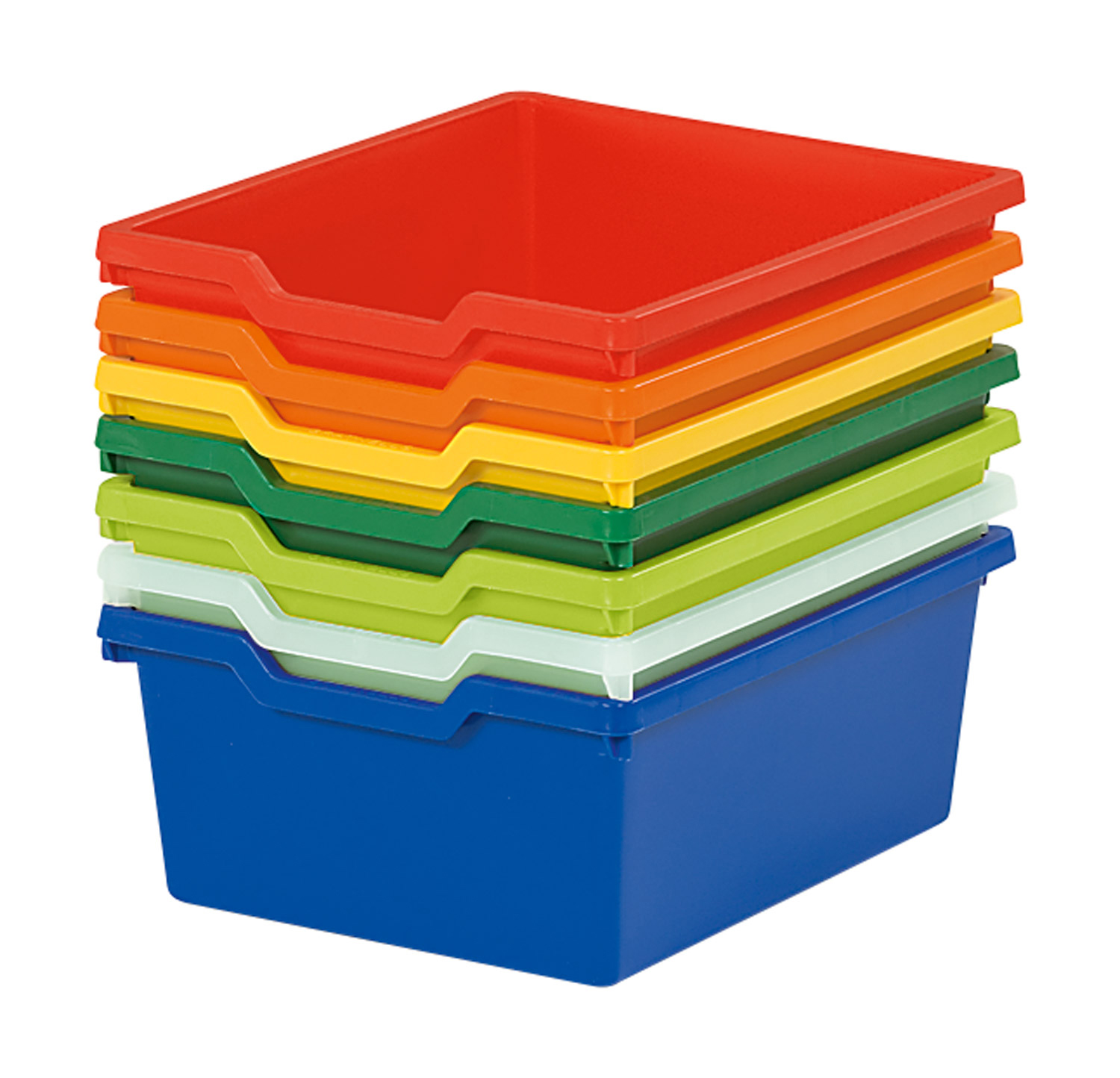 Kunststoffkasten, Größe IV, hellgrün Kunststoffkasten, Größe IV, hellgrün