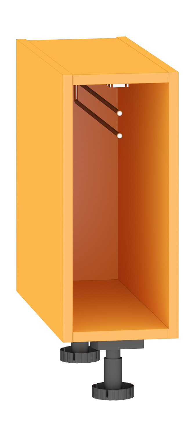 Handtuchregal orange