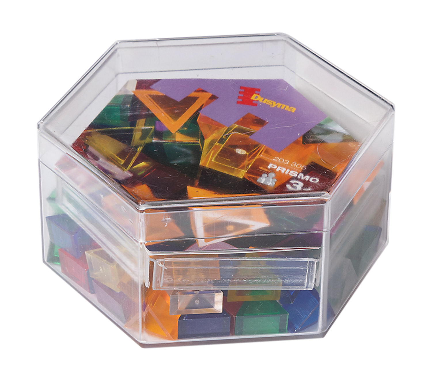 Prismo transparent Geschenkdose