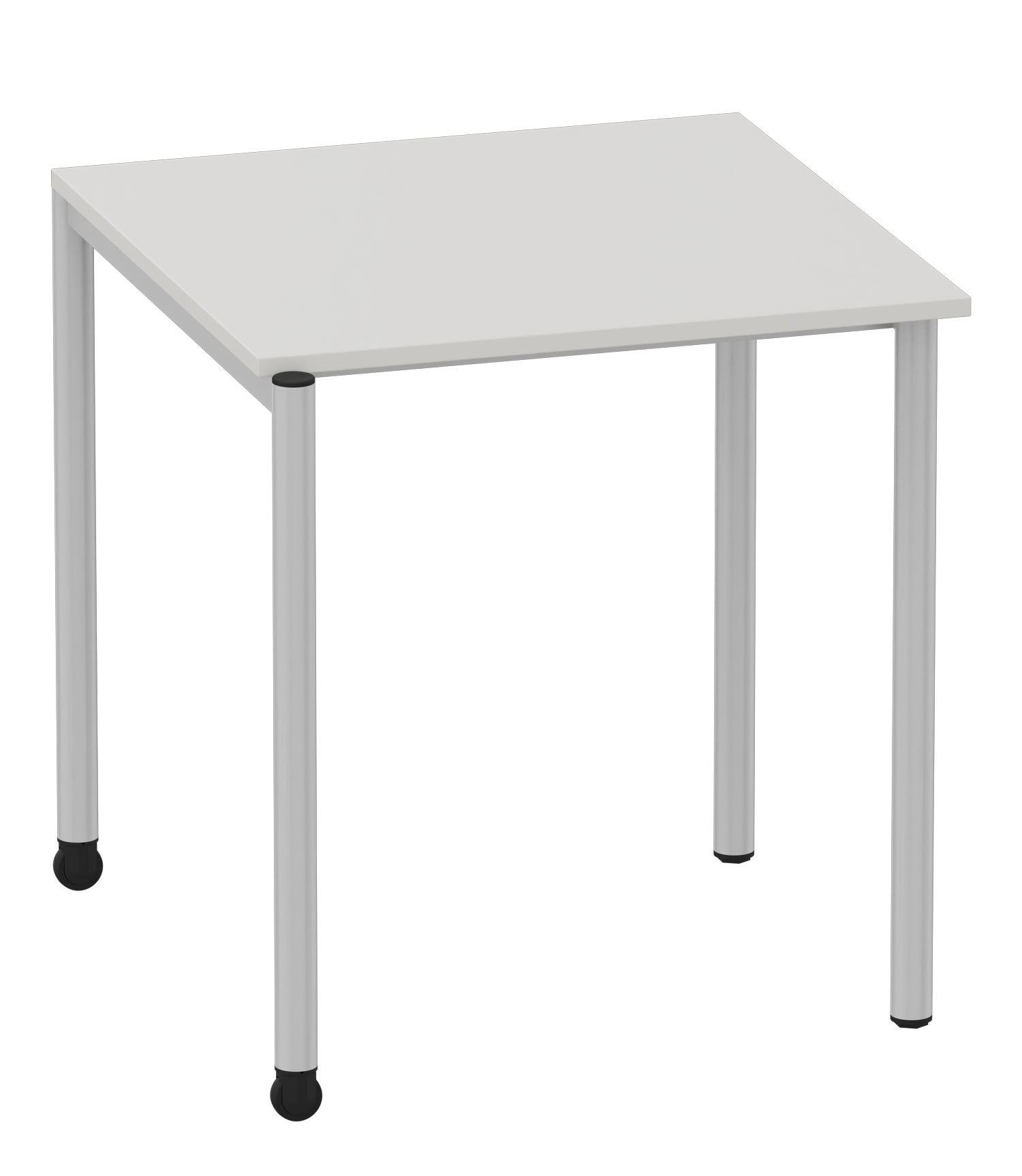Einzeltisch Romy fahrbar Dekor grau
