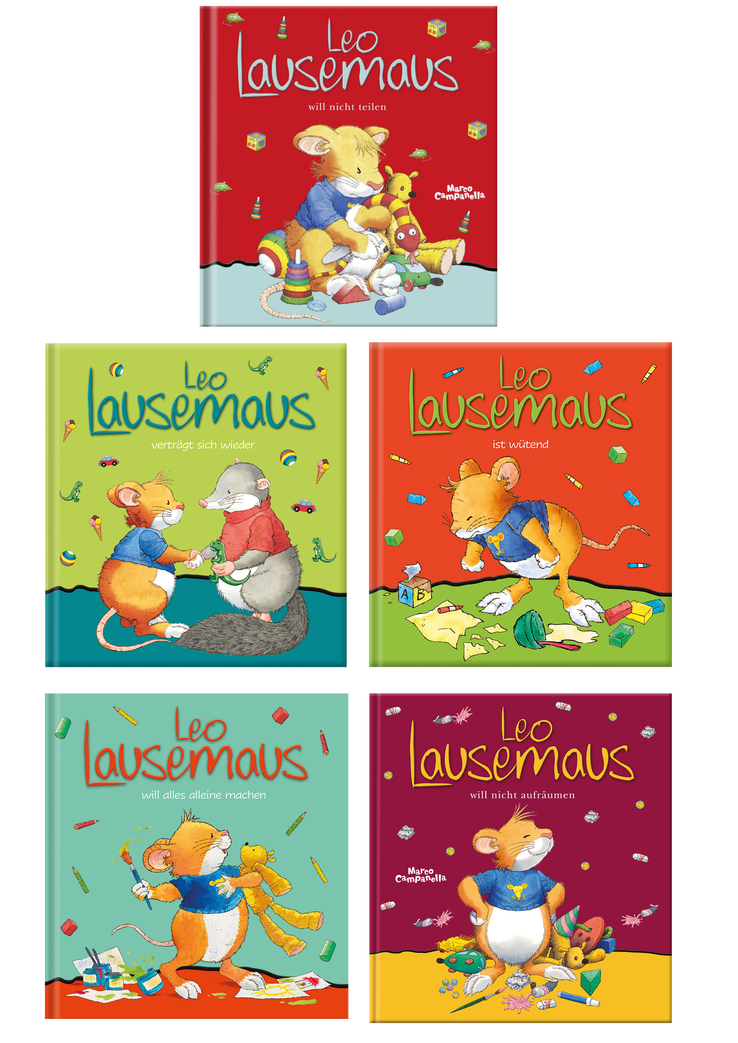 Leo Lausemaus Bücher Paket