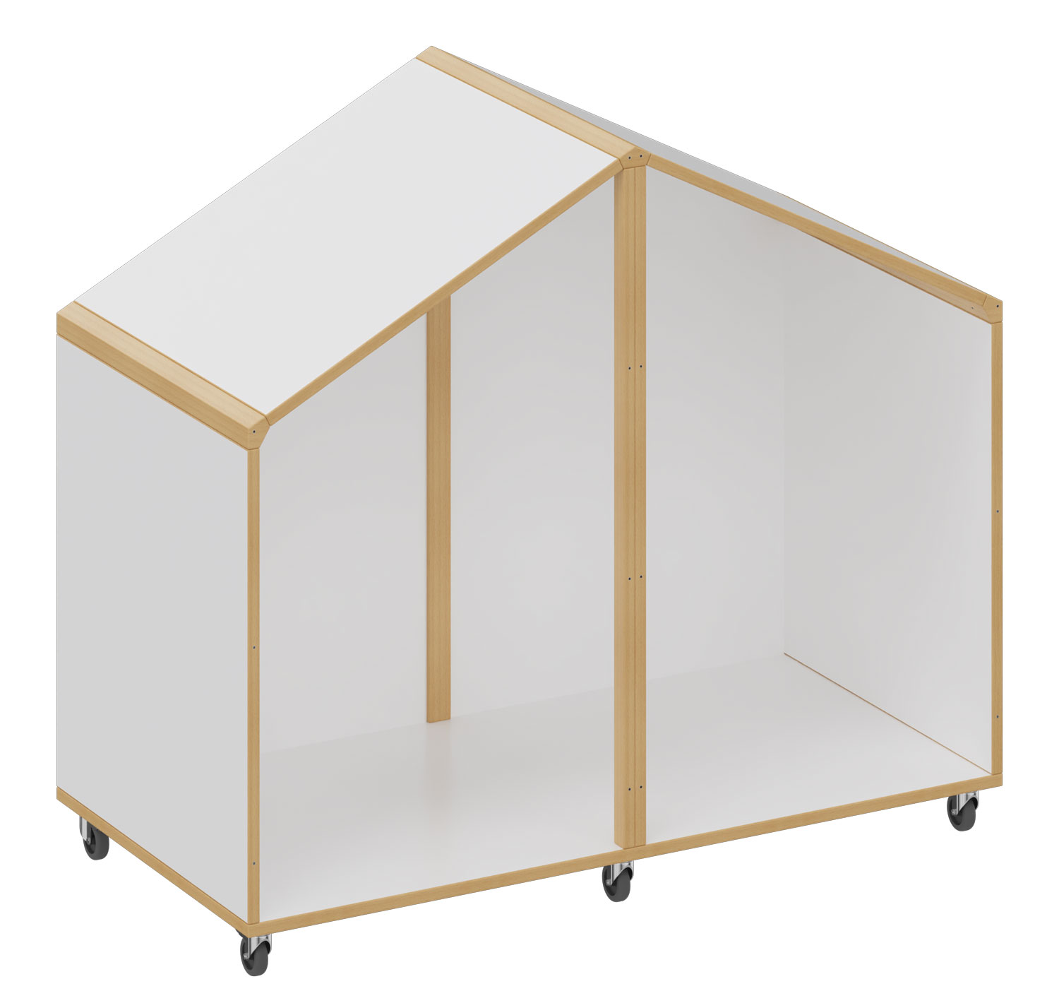 Große RaumHäuser Haus 1, Rückwand geschlossen Große RaumHäuser Haus 1, Rückwand geschlossen