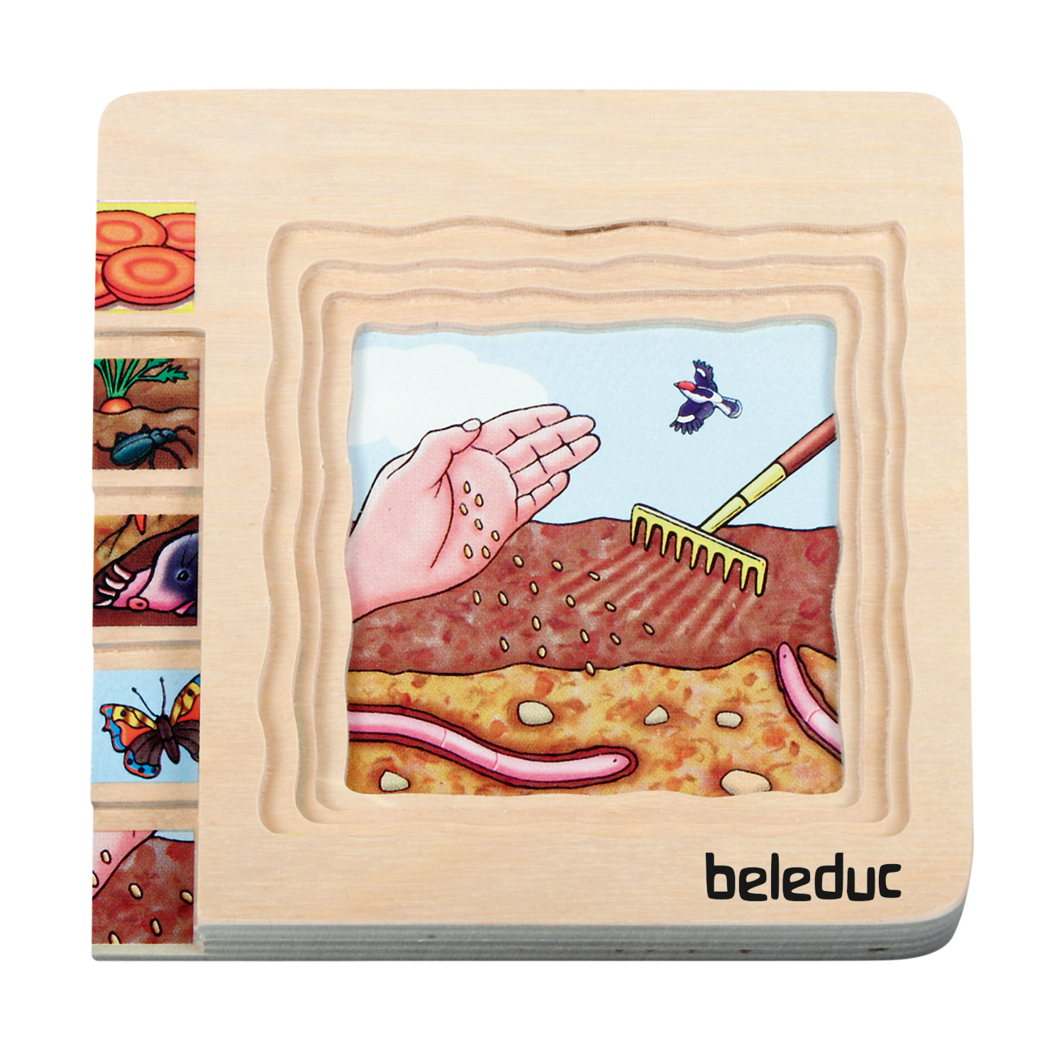 Lagenpuzzle Karotte