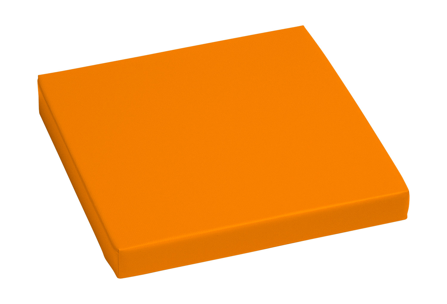 Quadratmatte orange