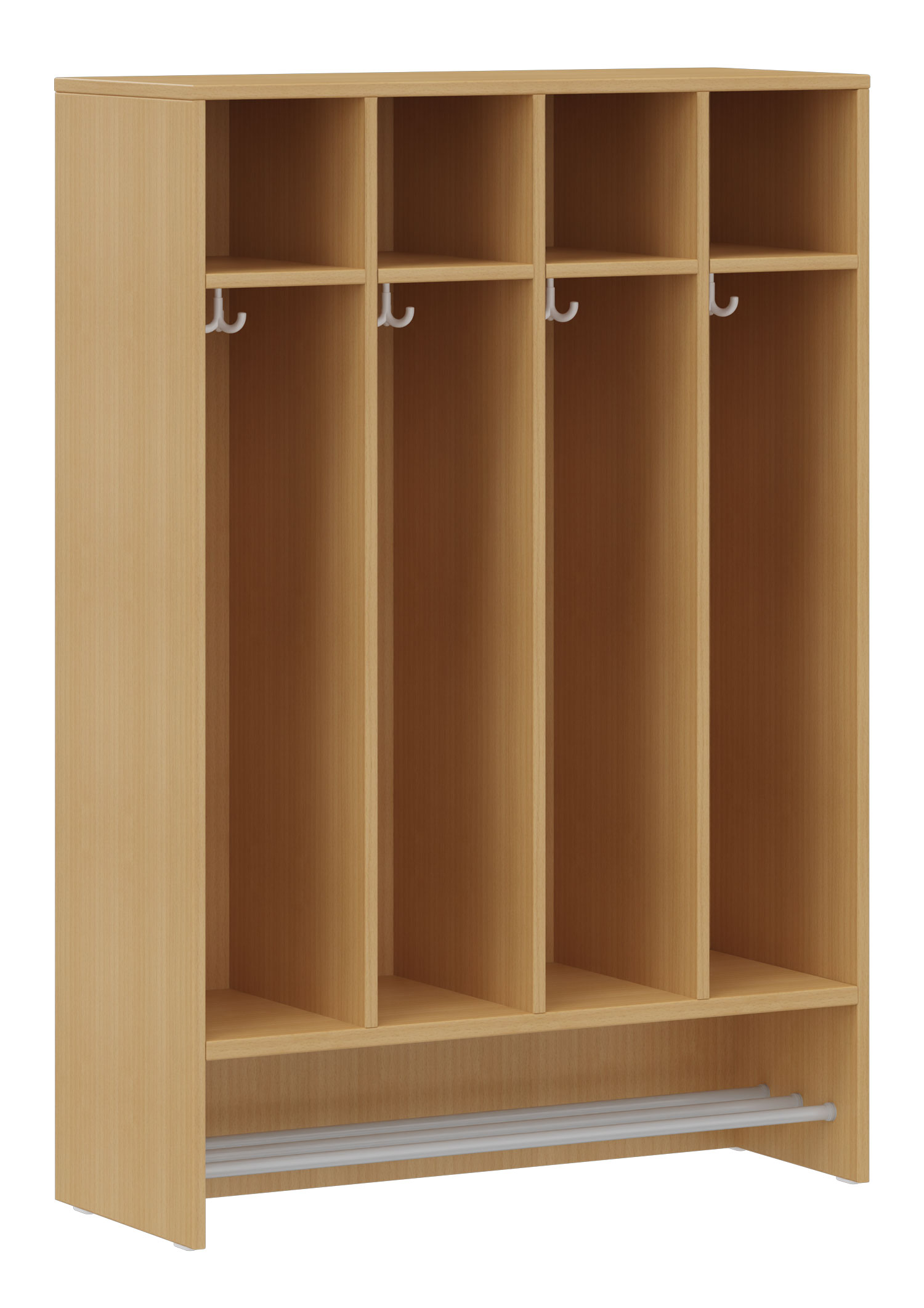 hej Schrankgarderobe D mit 22,6 cm Fachbreite Größe 3, 4 Schrankfächer