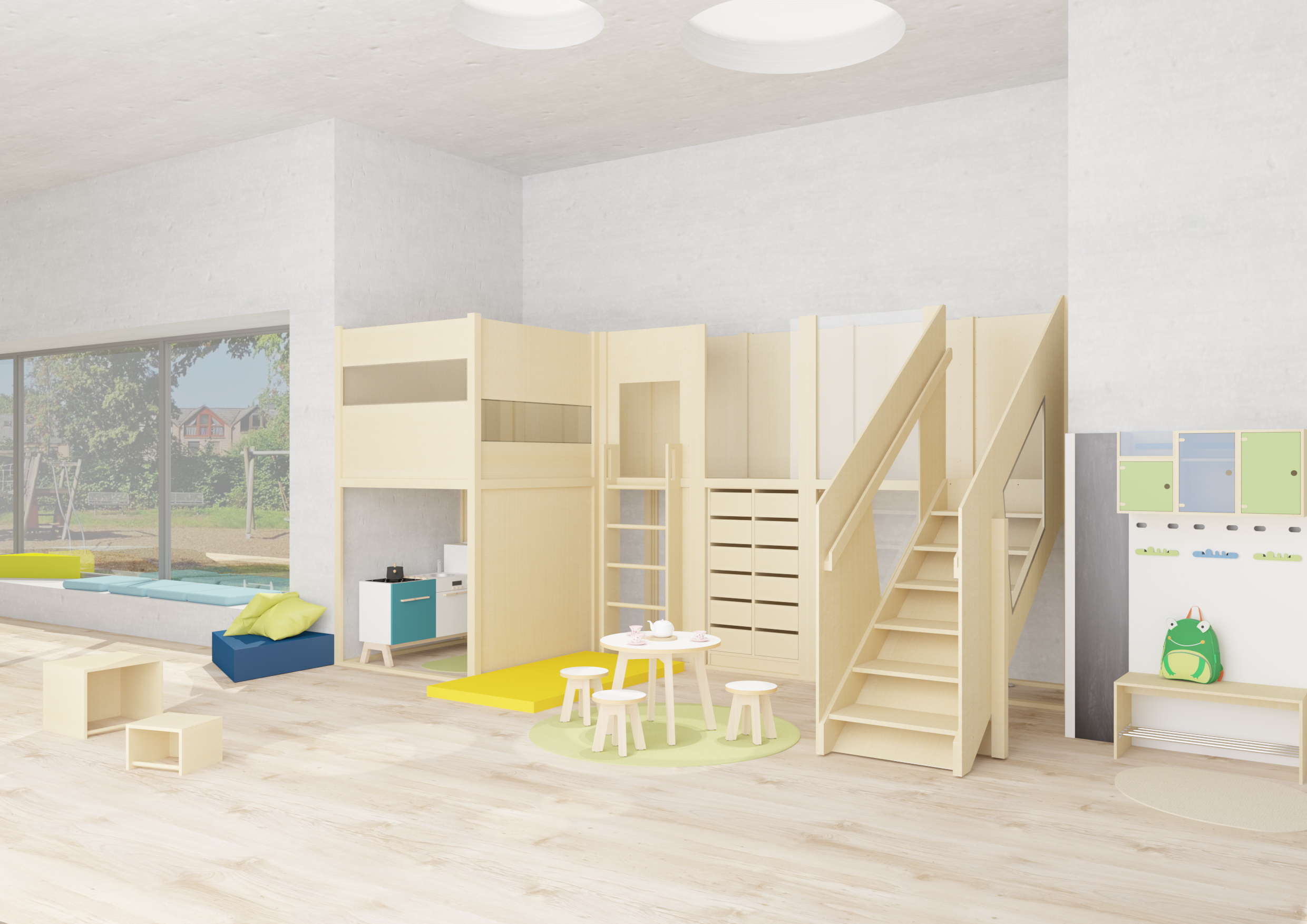 Greta genießt die Höhe - Version 2 Greta genießt die Höhe - Version 2