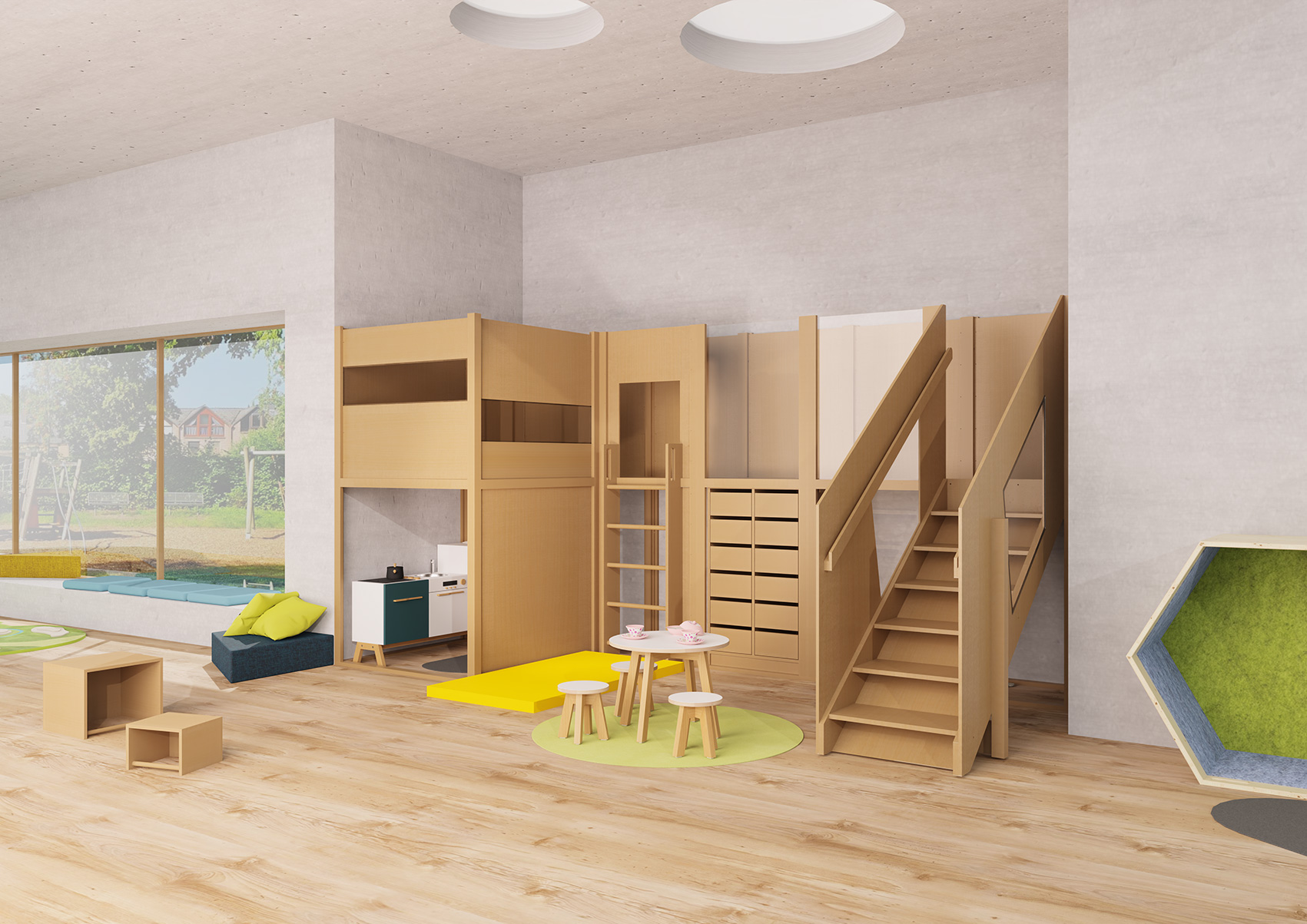 Greta genießt die Höhe - Version 2 Greta genießt die Höhe - Version 2