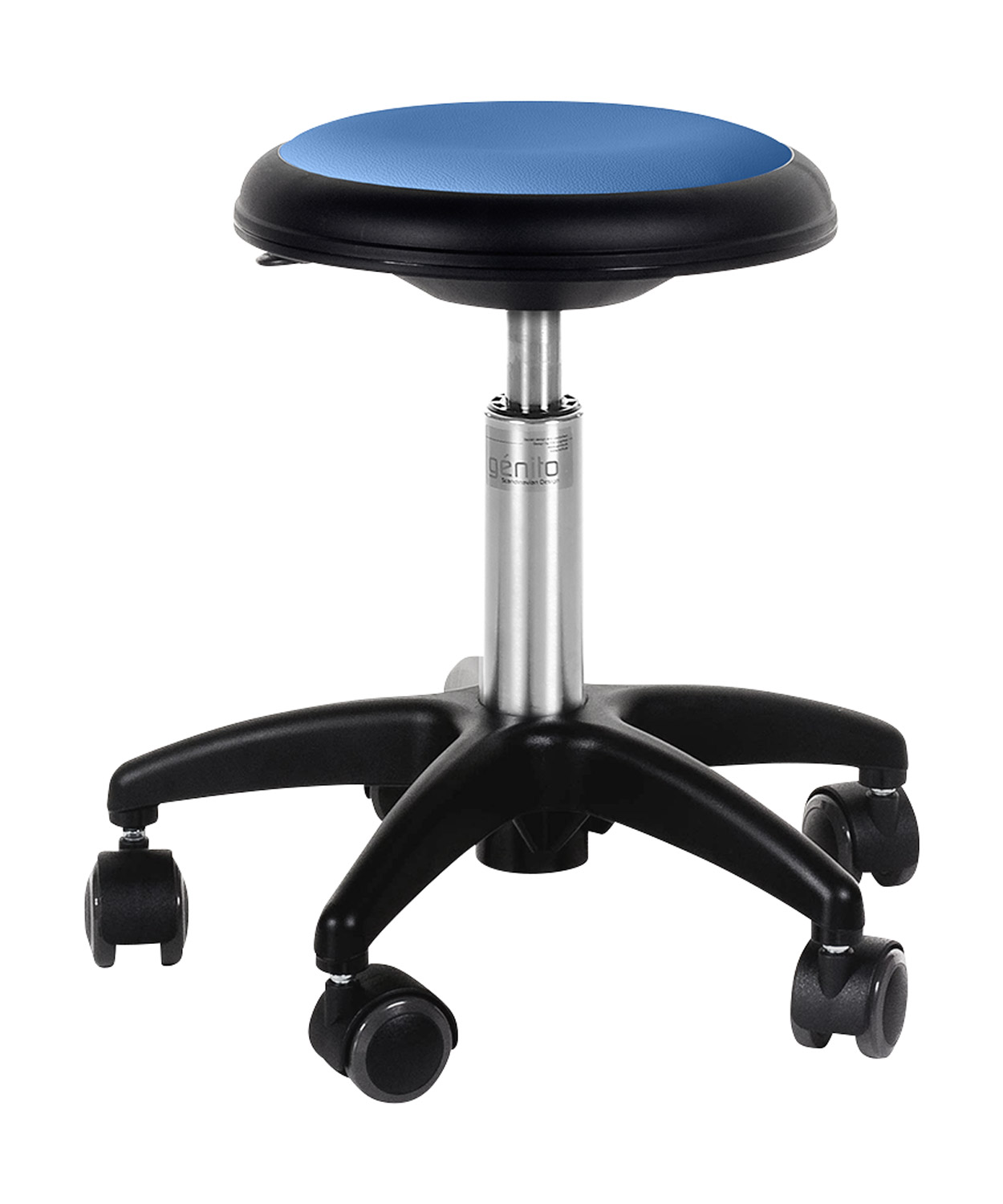 Rollhocker ohne Rückenlehne